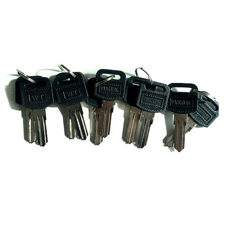 Key Blanks, For Use With  Cell Phone Lockers, 10PK
